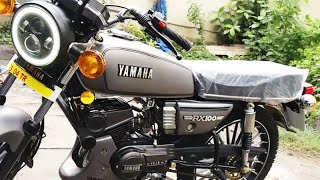 Finally Yamaha RX100 Bike Official Launch Date 2024  New Features amp Price  RX100 Details [upl. by Akiner923]