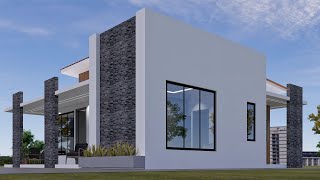 Stylish 3 bedroom house design idea 12m x 10m [upl. by Helmut]