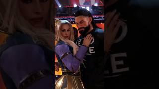 Roman Reigns and Charlotte Flair Just Shared THIS Tense Moment shorts wwe [upl. by Ern]