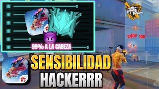 SENSIBILIDAD  BOTÓN PERFECTO FREE FIRE🎯SIN DPI PARA DAR TODO ROJO NUEVA ACTUALIZACIÓN 2024✅ [upl. by Nazler]