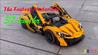 37kmh LEGO McLaren P1 42172 RC High Performance Brushless [upl. by Mallory]