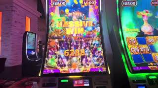 MASSIVE BONUS ON THIS NEW SLOT MACHINE AT CHUMASH CASINO🙏🍀😎🤹‍♂️ [upl. by Maxine]