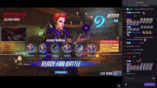 Timthetatman Reacts To New Character Moira In Overwatch [upl. by Aicilanna]