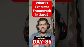 What is the Executor Framework in Java java interview interviewtips [upl. by Anaerdna78]