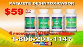 Paquete Desintoxicador COMO LO VIO EN LA TV por NutriProductos [upl. by Ursa]