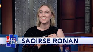 Saoirse Ronan Enjoyed Having The Emotional Upper Hand Over Timothée Chalamet In Little Women [upl. by Freida337]