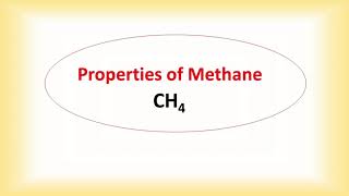 Properties of methane [upl. by Kimberlyn]