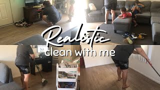 REALISTIC CLEAN WITH ME SAHM [upl. by Blayze963]