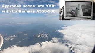 Lufthansa 2in1 Video  Business Class Flight – Munich to Vancouver with a brandnew A350 4K [upl. by Ellerahs525]