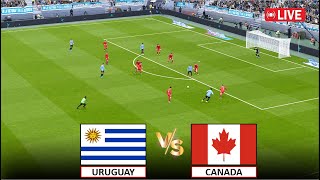 🔴LIVE  CANADA vs URUGUAY I COPA AMERICA 2024 I eFOOTBAL PES 21 GAMEPLAY SIMULATION [upl. by Olette]