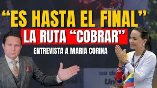 CONVERSANDO CON MARIA CORINA ENVÍA MENSAJE A LOS MILITARES [upl. by Nuncia]