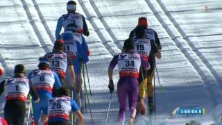 Val di Fiemme 2013 World Ski Championships Mens 50km C Mst  Full race [upl. by Ardme873]