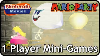 Mario Party 1  All 1 Player MiniGames [upl. by Auhoj737]