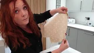 Sewing With Oilcloth TutorialHow to Make Oilcloth Make Up Bag amp Triangular Oilcloth Pouch [upl. by Kariotta]