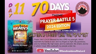 Day 11 MFM 70 Days Prayer amp Fasting Programme 2024Prayers from Dr DK Olukoya General Overseer MFM [upl. by Llevert137]