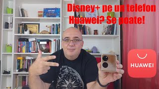 Disney Plus pe un telefon Huawei Da se poate  găsești orice vrei [upl. by Ativla]