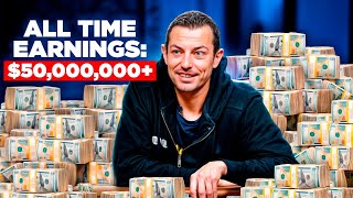 Top 5 Tom Dwan CRAZIEST Poker Hands [upl. by Aicirtel]