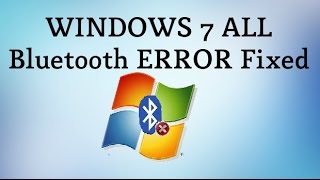 How to Fix Windows 7 Bluetooth Errors [upl. by Gazo]