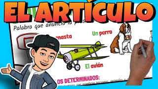 📚 El ARTÍCULO DETERMINADO e INDETERMINADO para NIÑOS [upl. by Asik120]