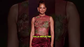 Halle Berry Rewears Iconic 2002 Oscars Gown [upl. by Labannah]