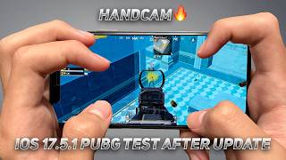 iPhone XS Max PUBG Mobile New Full Handcam Gameplay 🔥  PUBGBGMI Test After Update [upl. by Guadalupe]