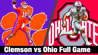 Sugar Bowl  Ohio State Buckeyes vs Clemson Tigers  Full Game 60fps [upl. by Aivirt]