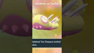 Three Segment Shiny Dudunsparce shorts pokemon shinypokemon gaming [upl. by Orazio282]