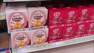 Sainsburys Easter Egg Aisle Tour  March 2022  Newport Isle Of Wight  kittikoko sainsburys [upl. by Risser]