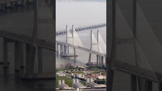 Vasco Da Gama Bridge Lisbon  Vasco da Gama Bridge [upl. by Cathey]