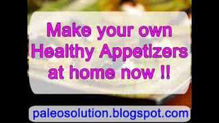 Healthy Appetizers  Paleo Recipe Book [upl. by Lemmueu]