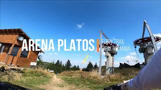 ARENA PLATOS FLOW TRAIL SIBIU ROMANIA [upl. by Yraeht]