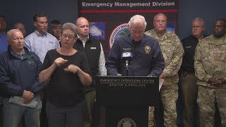 Gov McMaster holds press briefing after Helene [upl. by Sivatnod]