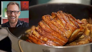 How to Make Bavarian Pork Roast  German Recipes by klaskitchencom [upl. by Aurora97]