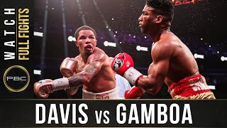 Davis vs Gamboa FULL FIGHT December 28 2019  PBC on Showtime [upl. by Heather]