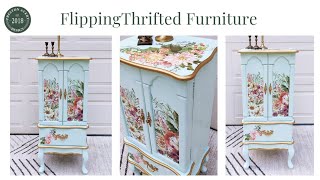 Practicing Gratitude  Flipping Thrifted Furniture  Upcycling Furniture For My Antique Booth [upl. by Ysset]