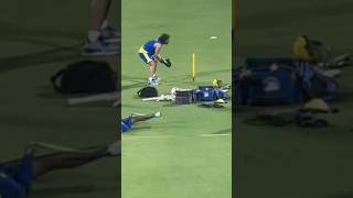 MS Dhoni Wicket Keeping Practice🔥🔥cricketshortsfeedshortsindiaMSDhoni [upl. by Noicpecnoc]