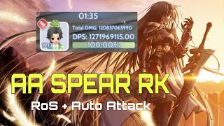 Ragnarok Origin Global  AA Spear Rune Knight Spear  Unlimited Berserk Method [upl. by Saffren]