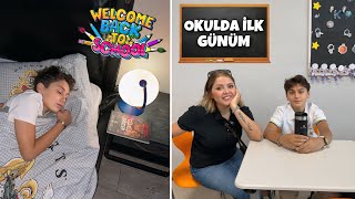 OKULUMDA İLK GÜNÜM VLOG  SABAH RUTİNİM [upl. by Milburn]