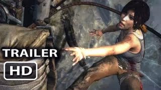 Tomb Raider Gameplay Trailer E3 2012 [upl. by Arihsat]