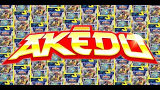 Eddies World Akedo Warrior Collection Review amp Opening 34 Powerstorm Single Packs [upl. by Eniowtna]