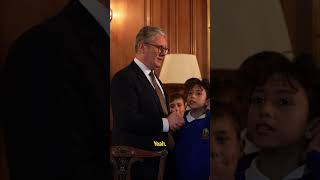 PM Keir Starmer surprises kids in Downing Street [upl. by Elke629]