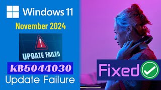 Resolve KB5044030 Update Issues ✔️ Fix Windows Update KB5044030 Errors [upl. by Gasser372]