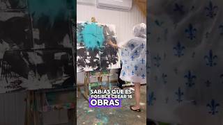 La Técnica de Arte Más Increíble 🎨✨ shorts arte curiosidades [upl. by Retsehc604]