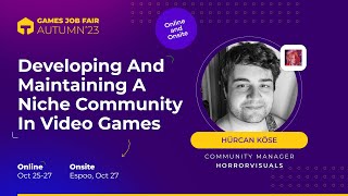 Developing and Maintaining a Niche Community in Video Games [upl. by Ahon254]