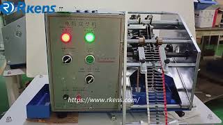 RS907UQ diode lead forming machine with kink lock preforming diode bending machine [upl. by Esserac]