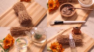 Vetiver 101 Its Uses Hair amp Skin Care Using Vetiver Root [upl. by Aihsotal693]