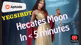 Evony Complete Hecates moon in under 5 minutes [upl. by Doownel872]