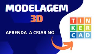 COMO USAR O TINKERCAD MODELAGEM 3D VÍDEO1 PARA INICIANTES dicas modelgame3d [upl. by Navap87]