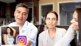 The Time My Real Parents React To My Instagram Pictures Day 944 [upl. by Harvie678]