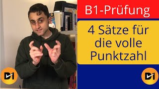 B1Prüfung  sich vorstellen  Prüfungstraining [upl. by Anem566]